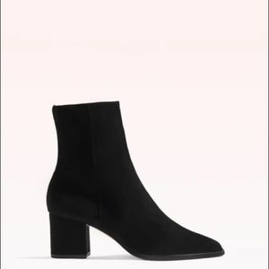 Lulu’s Black Suede Booties